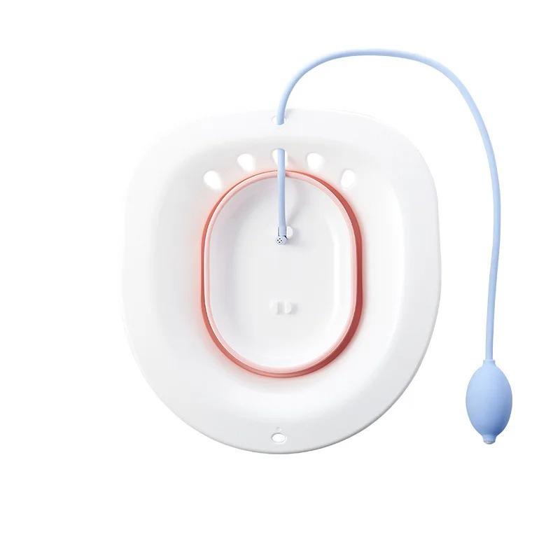 Sits Bath for Hemorrhoids, Sits Bath for Toilet Seat, Postpartum Care, Collapsible Sits Bath Kit for Women with Flusher Hose рожевий
Sits Bath for Hemorrhoids, Sits Bath for Toilet Seat, Postpartum Care, Collapsible Sits Bath Kit for Women with Flusher Hose рожевий