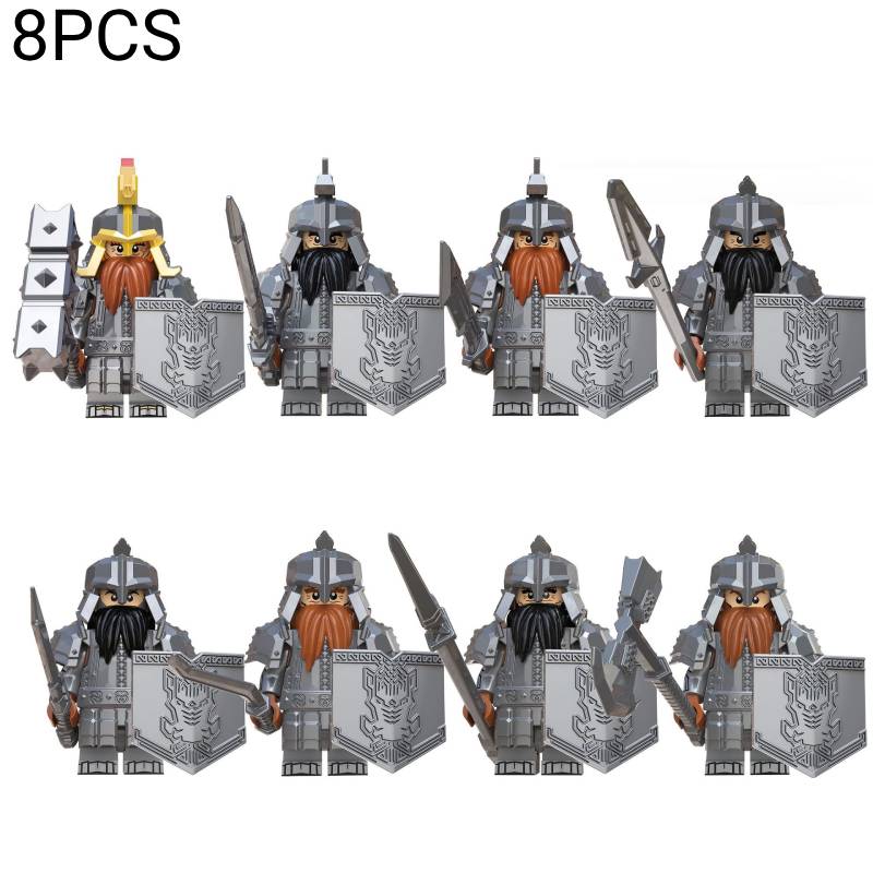 Армия гномов Властелин колец Хоббит Мини-фигурки Строительный блок
Армия гномов Властелин колец Хоббит Мини-фигурки Строительный блок