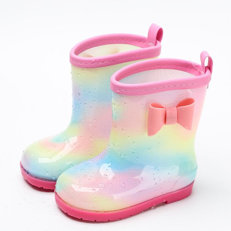 1 пара детских резиновых сапог Four Seasons Universal Children s Rainbow Bow нескользящие водонепроницаемые дышащие 160mm (Inner Length 155mm) розовый
1 пара детских резиновых сапог Four Seasons Universal Children s Rainbow Bow нескользящие водонепроницаемые дышащие 160mm (Inner Length 155mm) розовый