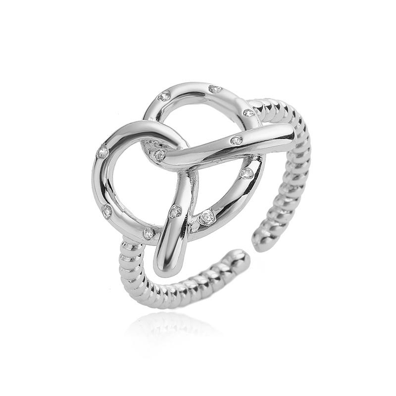 HECHENG,Simple Korean Trend Vintage Heart Knot Inlaid Zirconia Necklace Earrings Ring Women s Series Jewellery Other
HECHENG,Simple Korean Trend Vintage Heart Knot Inlaid Zirconia Necklace Earrings Ring Women s Series Jewellery Other