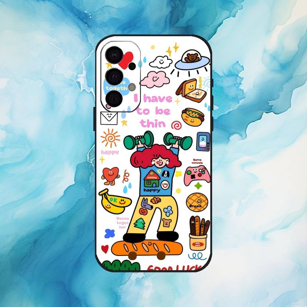 Colorful Whimsy Girl Phone Case For Samsung Galaxy A73,A72,A71,A70,A53,A52,A51,Soft Silicone Black Cover Samsung a30 a20
Colorful Whimsy Girl Phone Case For Samsung Galaxy A73,A72,A71,A70,A53,A52,A51,Soft Silicone Black Cover Samsung a30 a20