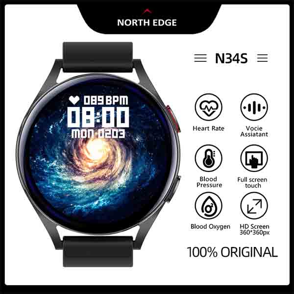 NORTH EDGE Bluetooth 5.0 Men s and Women s Heart Rate Sleep Monitor IP67 Waterproof APP For Apple Android Phone
NORTH EDGE Bluetooth 5.0 Men s and Women s Heart Rate Sleep Monitor IP67 Waterproof APP For Apple Android Phone