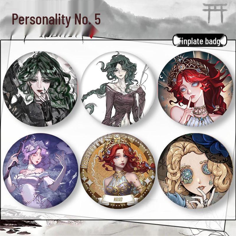 Identity V Fisherman Jack & Mercenary Red Butterfly Laser Brooch - Anime Gift Badge 58mm (Silver Glitter Film)
Identity V Fisherman Jack & Mercenary Red Butterfly Laser Brooch - Anime Gift Badge 58mm (Silver Glitter Film)