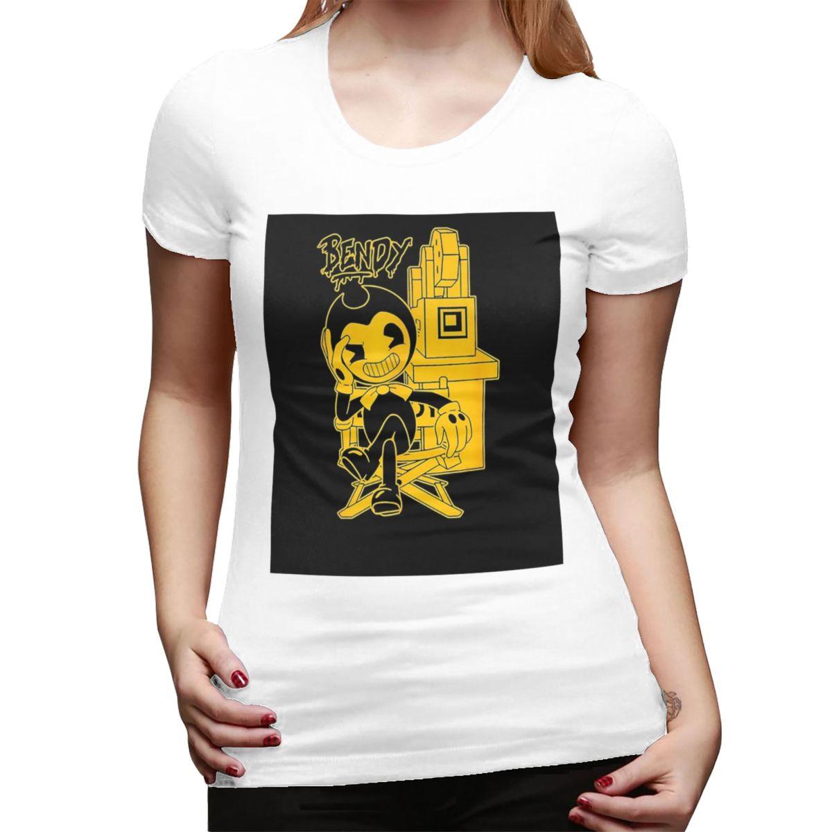 BendyInkMachine TShirt for Women Crew Neck Streetwear T Shirts Womens Tees Short Summer Clothes Tops S
BendyInkMachine TShirt for Women Crew Neck Streetwear T Shirts Womens Tees Short Summer Clothes Tops S