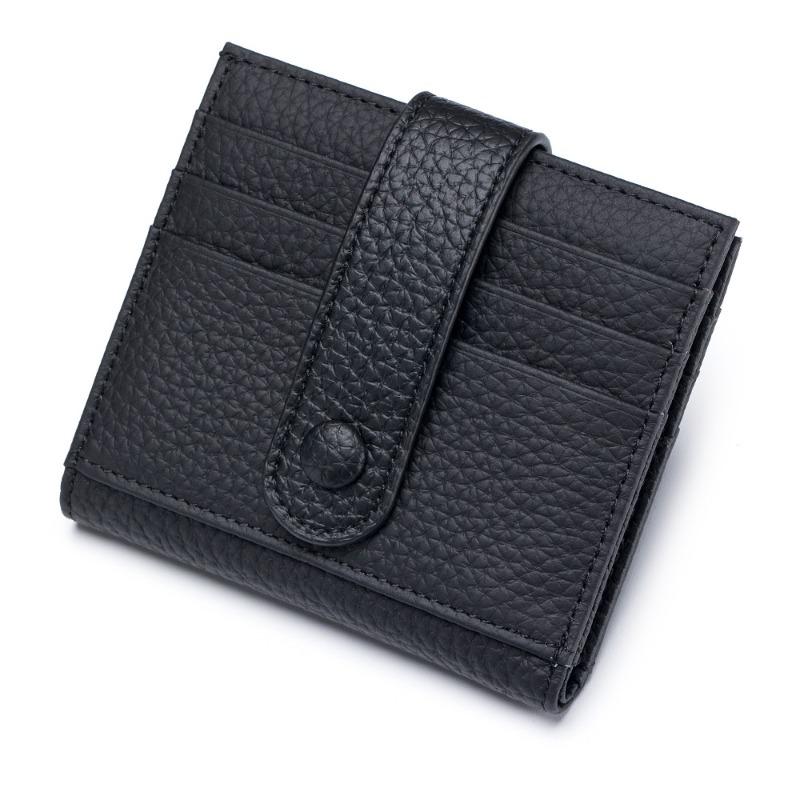 New leather women s short ultra-thin small wallet, Korean version multi-card card bag, small first-layer cowhide exquisite wallet чёрный
New leather women s short ultra-thin small wallet, Korean version multi-card card bag, small first-layer cowhide exquisite wallet чёрный