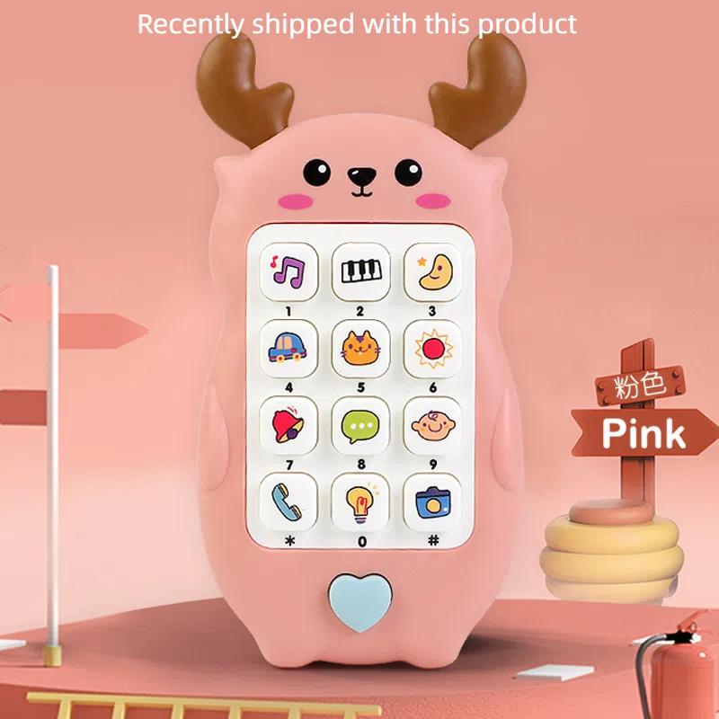 Детский телефон музыкальная игрушка звуковая машина детский младенец раннее образовательный мобильный телефон подарок розовый
Детский телефон музыкальная игрушка звуковая машина детский младенец раннее образовательный мобильный телефон подарок розовый