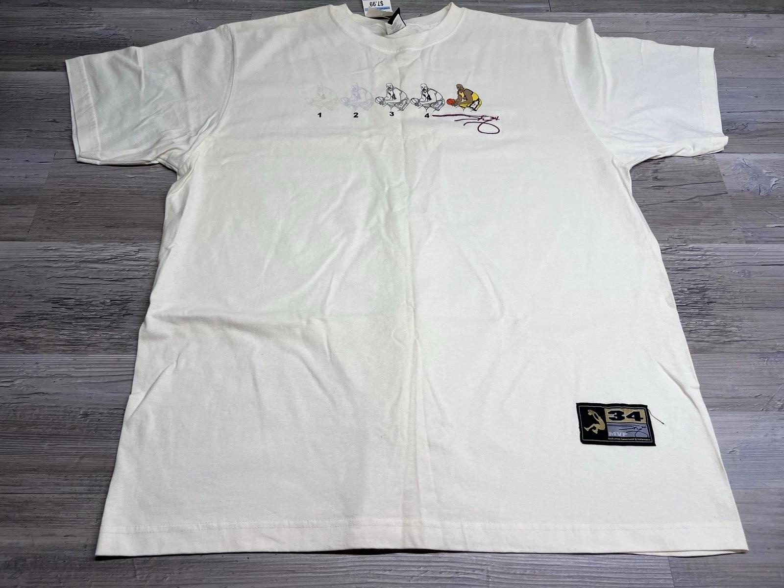 Vintage Shaq T-Shirt LA Lakers Shaquille O Neal 1234 NWT XL NBA Basketball Tee L
Vintage Shaq T-Shirt LA Lakers Shaquille O Neal 1234 NWT XL NBA Basketball Tee L