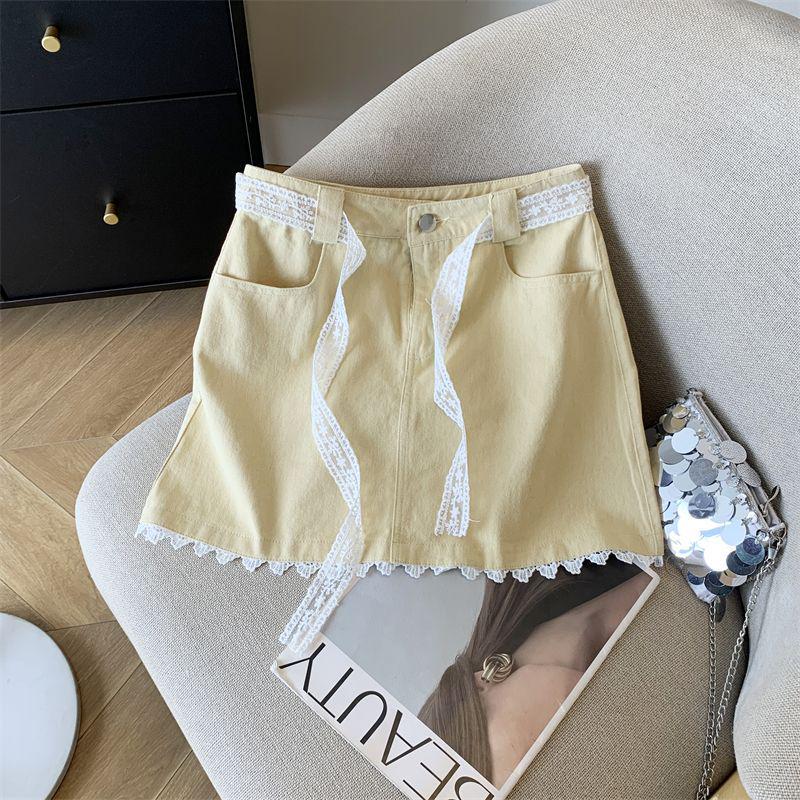 Summer 2025 Lace Skirt: High-Waist, Belly-Covering, Slimming Short Skirt 3XL (Recommended 150-170 Jin)
Summer 2025 Lace Skirt: High-Waist, Belly-Covering, Slimming Short Skirt 3XL (Recommended 150-170 Jin)
