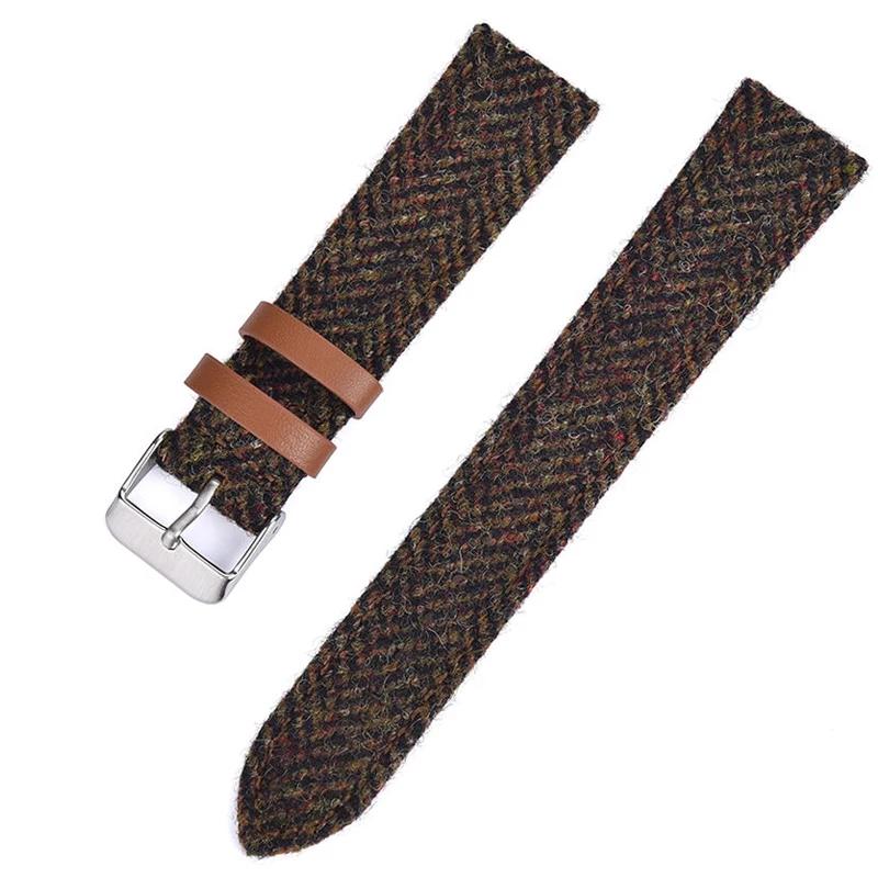 Retro Nylon Leather Wrist Strap for Seiko Watchband for Rolex Universal Bracelet Belt Men Women Quick Release Band Accessories 22mm коричневий
Retro Nylon Leather Wrist Strap for Seiko Watchband for Rolex Universal Bracelet Belt Men Women Quick Release Band Accessories 22mm коричневий