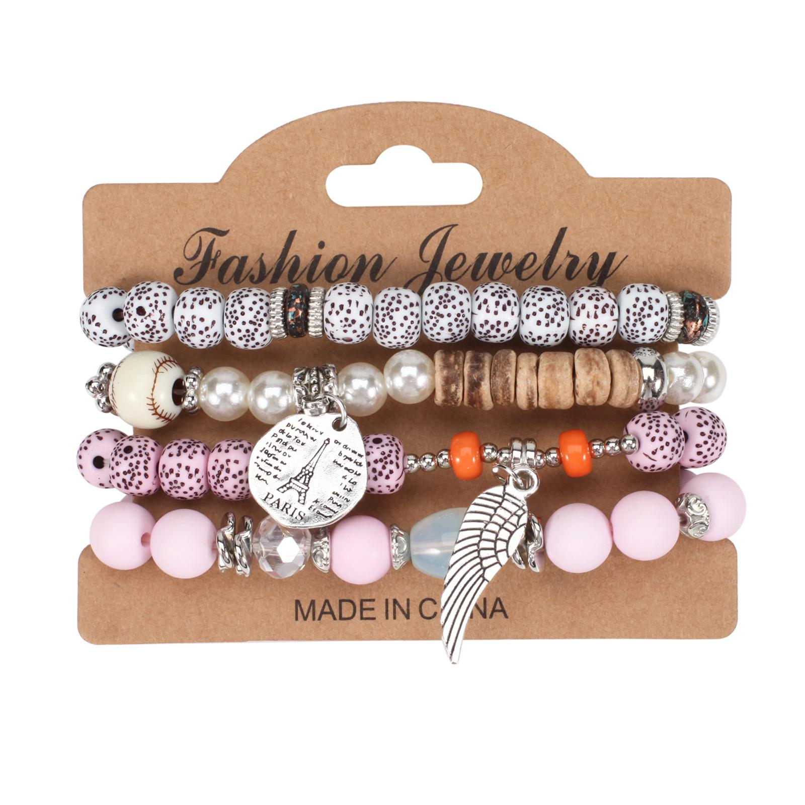 JYL TS Bracelet Bohemian Rabbit Bead Design Brings Gentleness HY-2855-3 pink світло-жовтого кольору
JYL TS Bracelet Bohemian Rabbit Bead Design Brings Gentleness HY-2855-3 pink світло-жовтого кольору