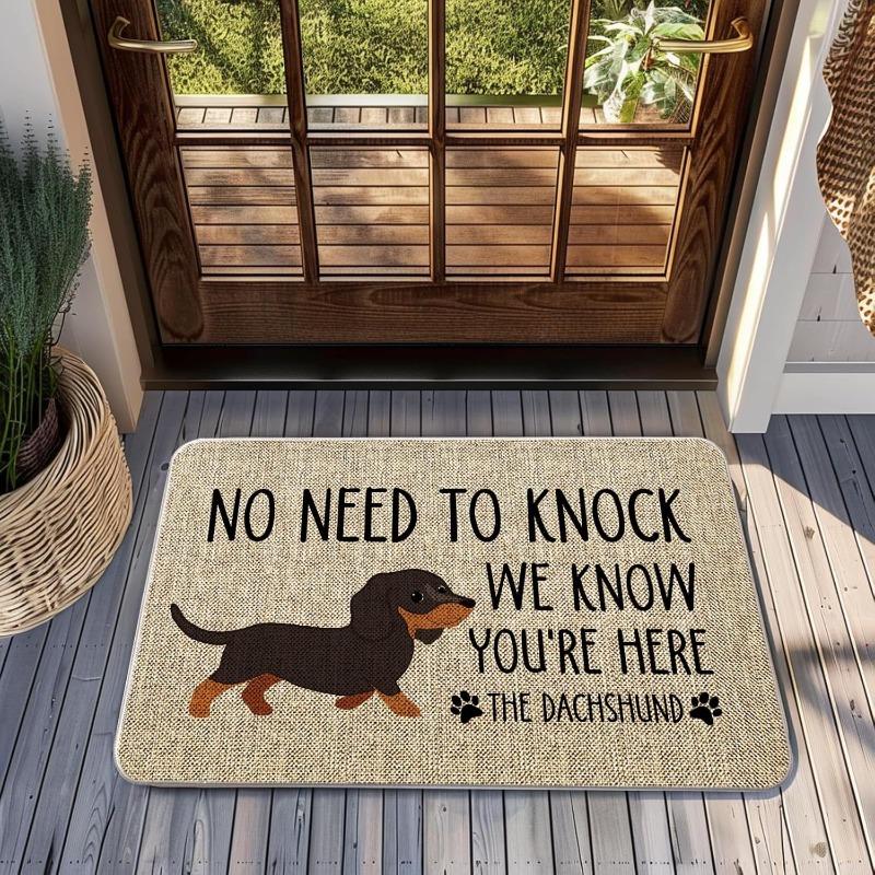 Playful Pet Doormats Paw Print Design Wipe Your Paws Welcome Mats for Dog Lovers Home Entryway Decor 40X60CM
Playful Pet Doormats Paw Print Design Wipe Your Paws Welcome Mats for Dog Lovers Home Entryway Decor 40X60CM
