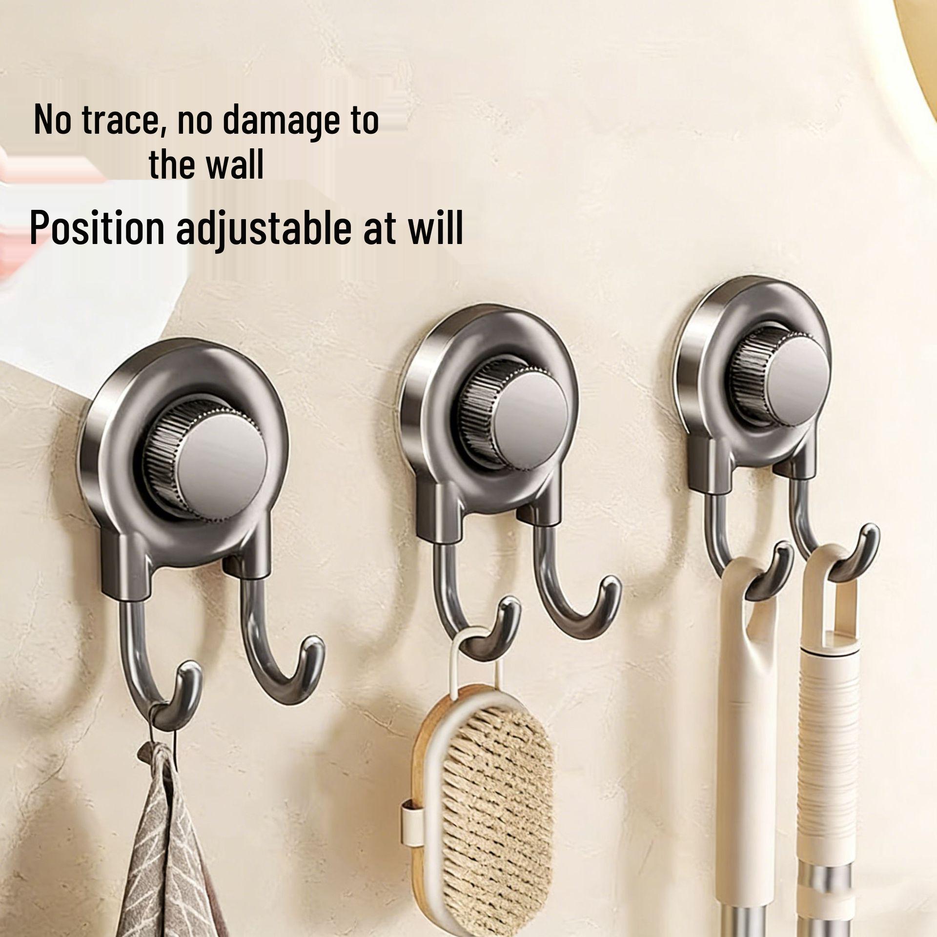 Suction Cup Double Hook Tissue Holder - Strong Adhesive, No-Drill, Multi-Functional for Toilet, Kitchen, or Bathroom. Milky White Hook Set of 1
Suction Cup Double Hook Tissue Holder - Strong Adhesive, No-Drill, Multi-Functional for Toilet, Kitchen, or Bathroom. Milky White Hook Set of 1