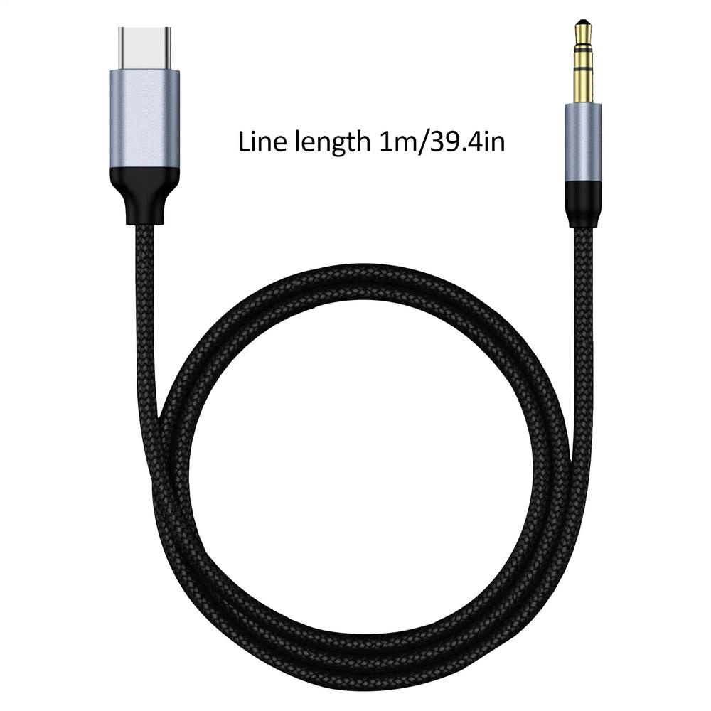 AUX Audio Cable Type-C USB C to 3.5mm Jack AUX Cord Car Speaker Headphone Adapter for Phone Type-C Converter
AUX Audio Cable Type-C USB C to 3.5mm Jack AUX Cord Car Speaker Headphone Adapter for Phone Type-C Converter