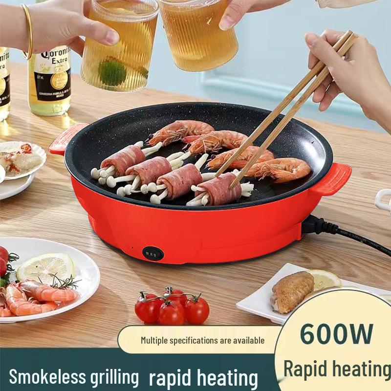 Electric Non-stick Griddle & Multifunctional BBQ Grill with Hot Pot Non-stick Interior
Electric Non-stick Griddle & Multifunctional BBQ Grill with Hot Pot Non-stick Interior
