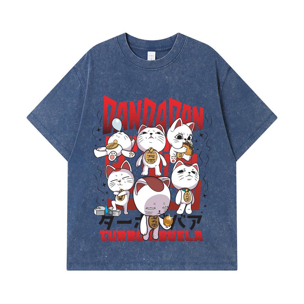 275 GSM Washed T-shirts 100% Cotton Dandadan V30 Turbo Granny Print Unisex Heavy Cotton T Shirt 2XL королівський синій колір
275 GSM Washed T-shirts 100% Cotton Dandadan V30 Turbo Granny Print Unisex Heavy Cotton T Shirt 2XL королівський синій колір