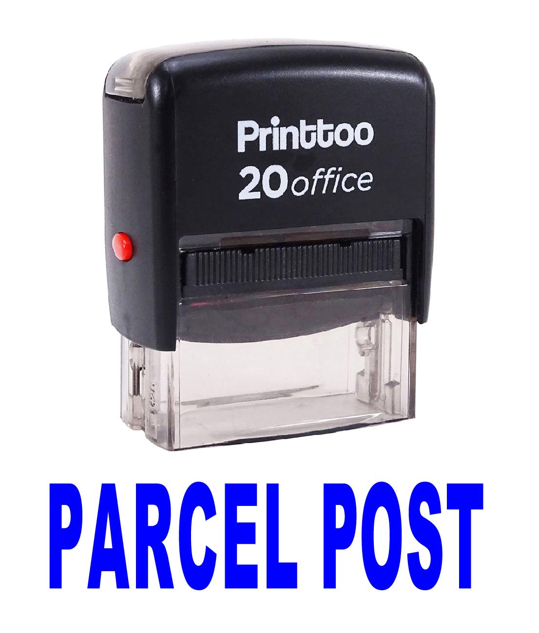 Printtoo Custom Stamp PARCEL POST Self Inking Rubber Stamp Office 14 mm x 38 mm (Approx) синій
Printtoo Custom Stamp PARCEL POST Self Inking Rubber Stamp Office 14 mm x 38 mm (Approx) синій