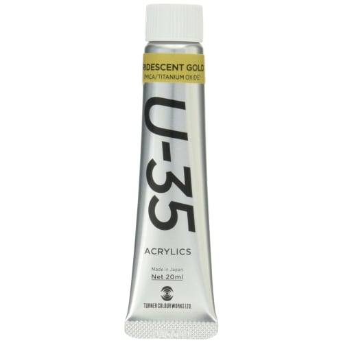 Turner Color U-35 Акриловая краска переливающееся золото 20 мл UA020850 
Turner Color U-35 Акриловая краска переливающееся золото 20 мл UA020850