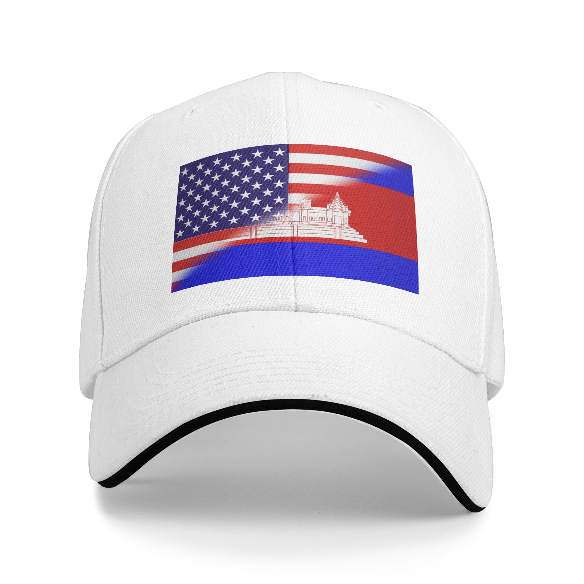 Sandwich Baseball Cap for Men & Women, 3-Layer Contrast Design Adjustable Hat, Lightweight Durable Cap білий
Sandwich Baseball Cap for Men & Women, 3-Layer Contrast Design Adjustable Hat, Lightweight Durable Cap білий