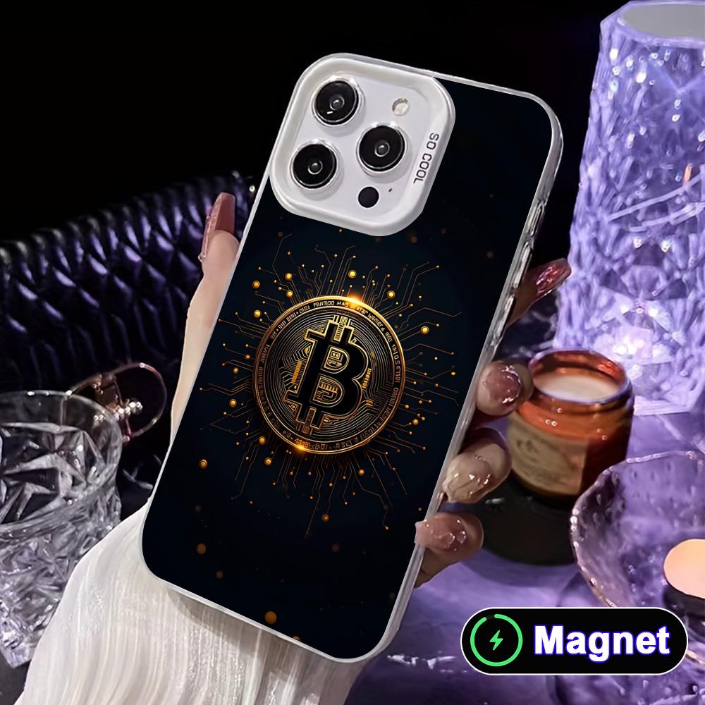 Bitcion Pattern Phone Case for iPhone 17 16 15 14 13 12 11 X XR XS Air Pro Max Plus Colorful Silver MagSafe Cover iPhone 14 Pro Max
Bitcion Pattern Phone Case for iPhone 17 16 15 14 13 12 11 X XR XS Air Pro Max Plus Colorful Silver MagSafe Cover iPhone 14 Pro Max