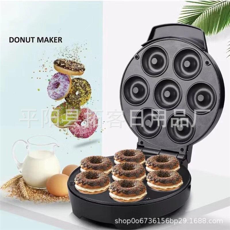 Seven Hole Donut Machine Doughnut Maker Breakfast Machine Cake Machine DIY Homemade Donuts Party Dinners Available Household EU
Seven Hole Donut Machine Doughnut Maker Breakfast Machine Cake Machine DIY Homemade Donuts Party Dinners Available Household EU