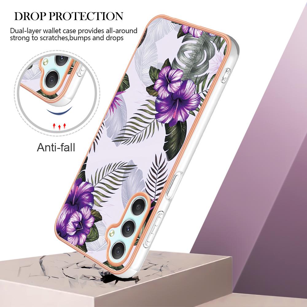 For Samsung Galaxy A26 5G Case with IMD Marble Flower Pattern TPU Mobile Back Cover Type D
For Samsung Galaxy A26 5G Case with IMD Marble Flower Pattern TPU Mobile Back Cover Type D
