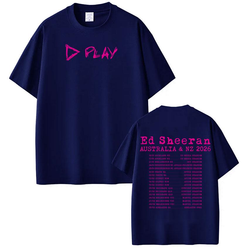 Ed Sheeran Loop Tour 2026 Double-sided Print T Shirts Unisex Women Harajuku T-shirts Cotton Aesthetic Trendy T-shirts Streetwear S
Ed Sheeran Loop Tour 2026 Double-sided Print T Shirts Unisex Women Harajuku T-shirts Cotton Aesthetic Trendy T-shirts Streetwear S
