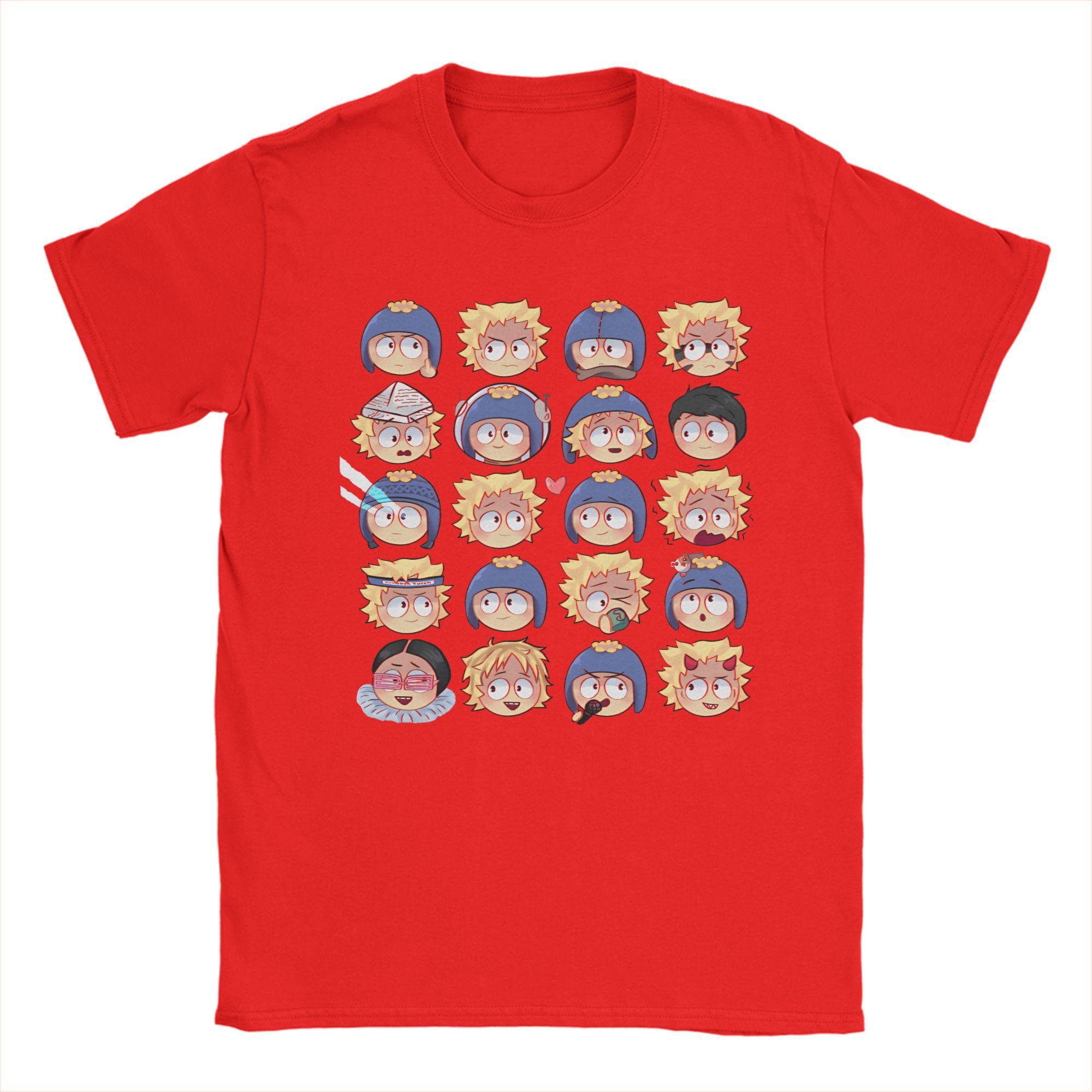 Men s T-Shirts SouthParks Novelty Cotton Tee Shirt Short Sleeve Creek T Shirts O Neck Clothes Printed S
Men s T-Shirts SouthParks Novelty Cotton Tee Shirt Short Sleeve Creek T Shirts O Neck Clothes Printed S