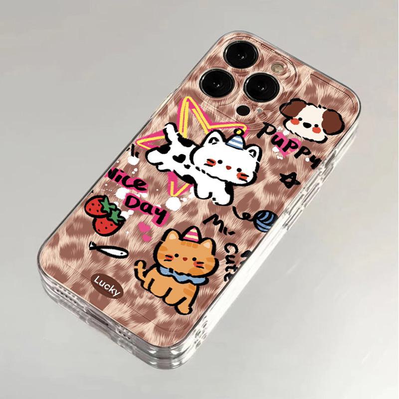 iPhone 15 Pro Max Clear Case with Fine Hole Design, Anti-Fall, Compatible with iPhone 14/13/12/11, Brown Bear Theme Apple 13 Pro Max
iPhone 15 Pro Max Clear Case with Fine Hole Design, Anti-Fall, Compatible with iPhone 14/13/12/11, Brown Bear Theme Apple 13 Pro Max