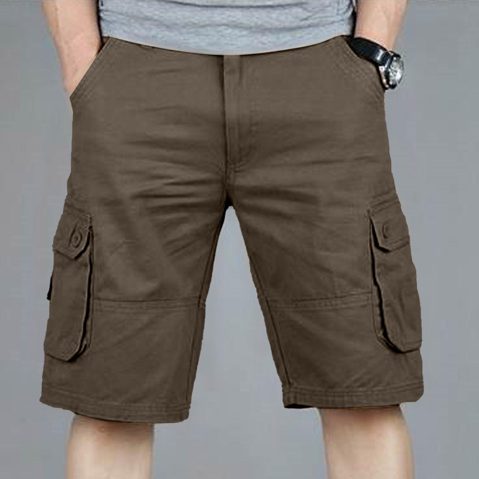 Men s OutdoorLoose Casual Pants Multi-Pocket Solid Color Cargo Shorts XL кавовий
Men s OutdoorLoose Casual Pants Multi-Pocket Solid Color Cargo Shorts XL кавовий