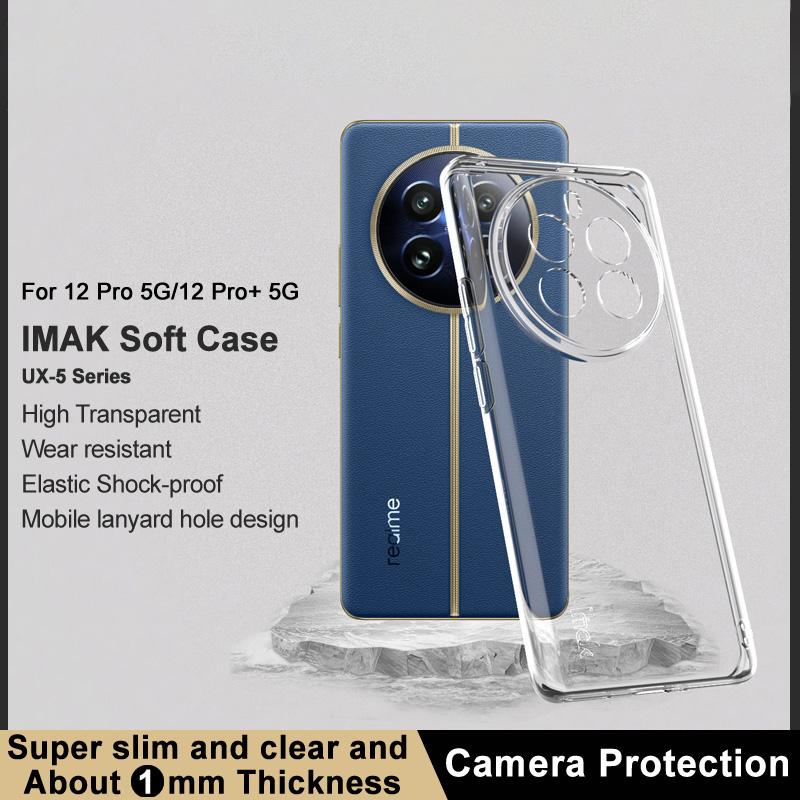 IMAK UX-5 Series For Realme 12 Pro 5G/12 Pro+ 5G TPU Case Slim Fit Crystal Clear Phone Cover A
IMAK UX-5 Series For Realme 12 Pro 5G/12 Pro+ 5G TPU Case Slim Fit Crystal Clear Phone Cover A