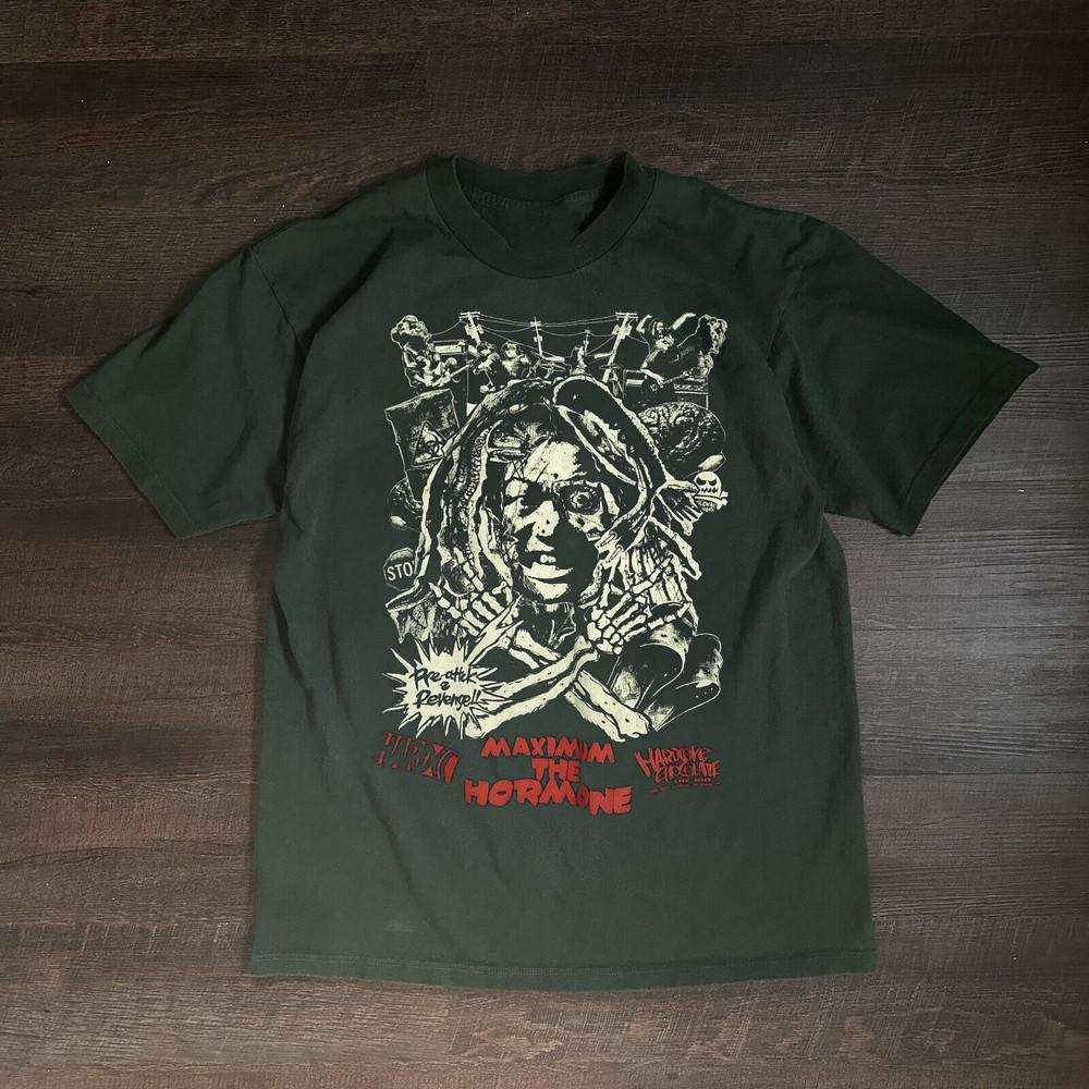 Rare MAXIMUM THE HORMONE Gift for Fan All Size S to 5XL Green T-shirt Unisex T-Shirt XXXXL
Rare MAXIMUM THE HORMONE Gift for Fan All Size S to 5XL Green T-shirt Unisex T-Shirt XXXXL