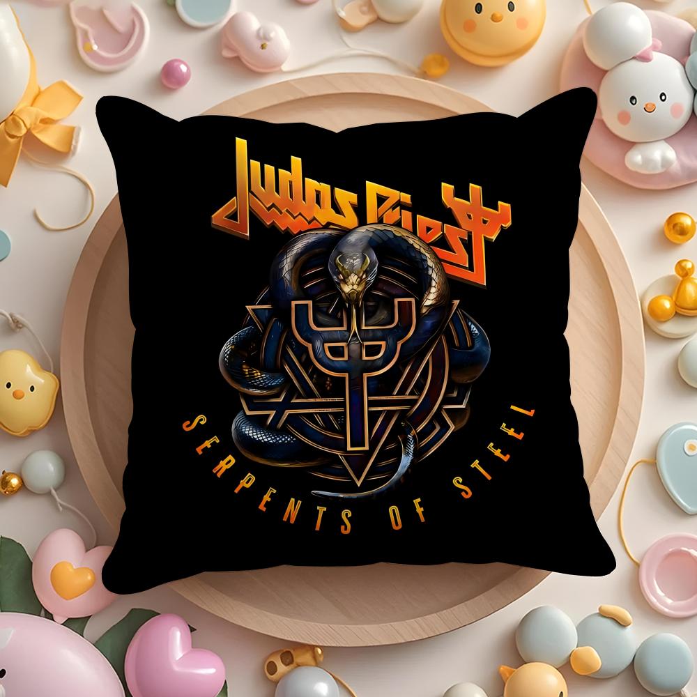 J-Judas P-Priest Cushion Cover Home & Car Multi-Scene Pillow Cover - Reversible, Soft & Durable for Daily Use 30cmx30cm
J-Judas P-Priest Cushion Cover Home & Car Multi-Scene Pillow Cover - Reversible, Soft & Durable for Daily Use 30cmx30cm