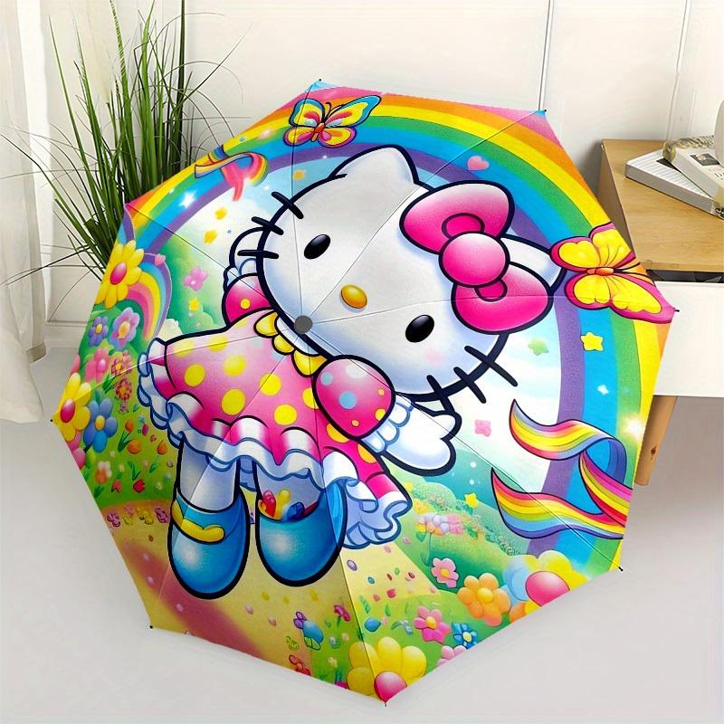 1pc Hello Kitty Rainbow Garden Umbrella with Plastic Handle,Suitable for All Seasons Home Travel Outdoor UmbrellaSanlio420
1pc Hello Kitty Rainbow Garden Umbrella with Plastic Handle,Suitable for All Seasons Home Travel Outdoor UmbrellaSanlio420
