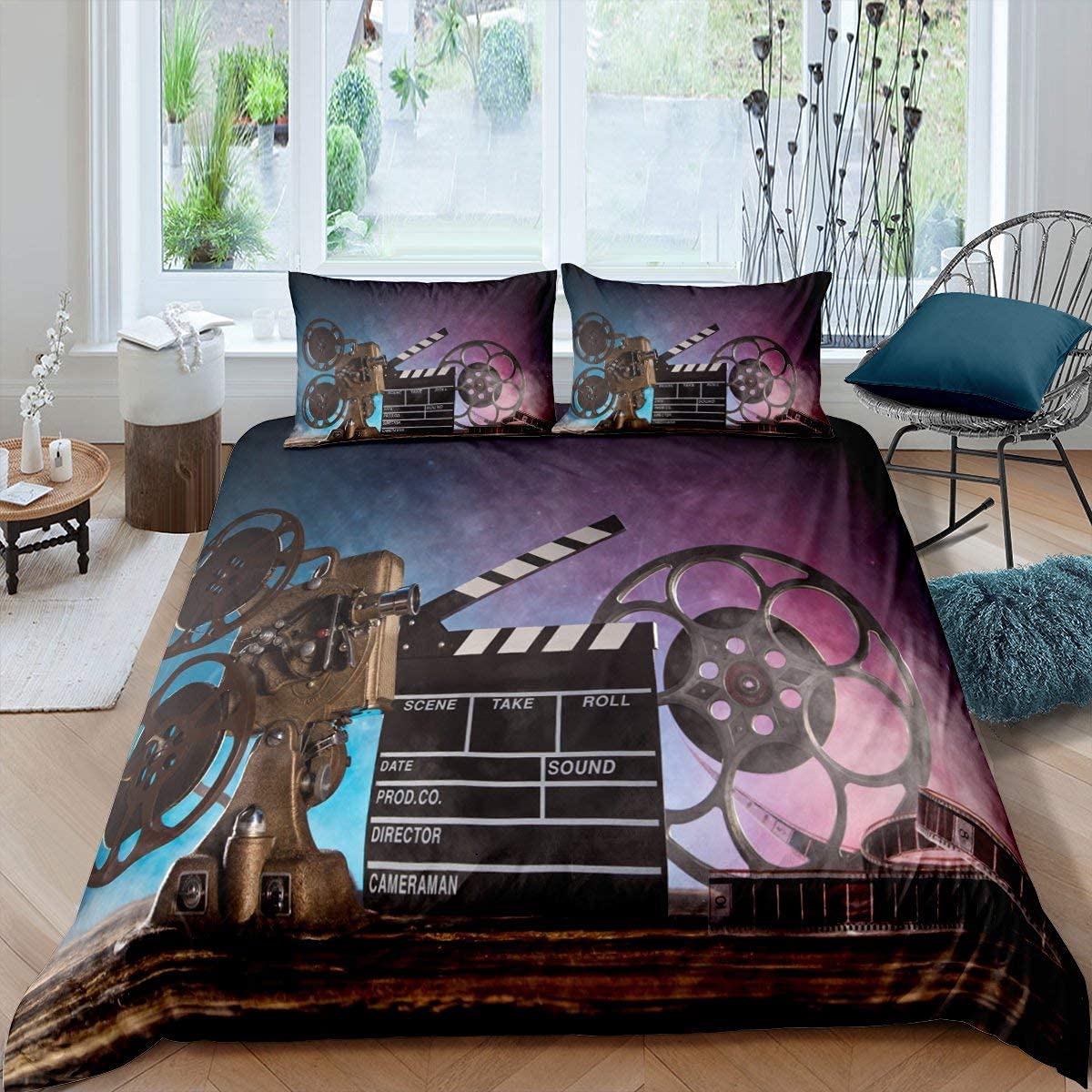 Movie Duvet Cover Sets For Teens Queen Size Lightweight Down Quilt Covers Bedroom Decor 2 Pillowcases 1 Duvet Cover No Comforter EU Single(135x200cm)
Movie Duvet Cover Sets For Teens Queen Size Lightweight Down Quilt Covers Bedroom Decor 2 Pillowcases 1 Duvet Cover No Comforter EU Single(135x200cm)