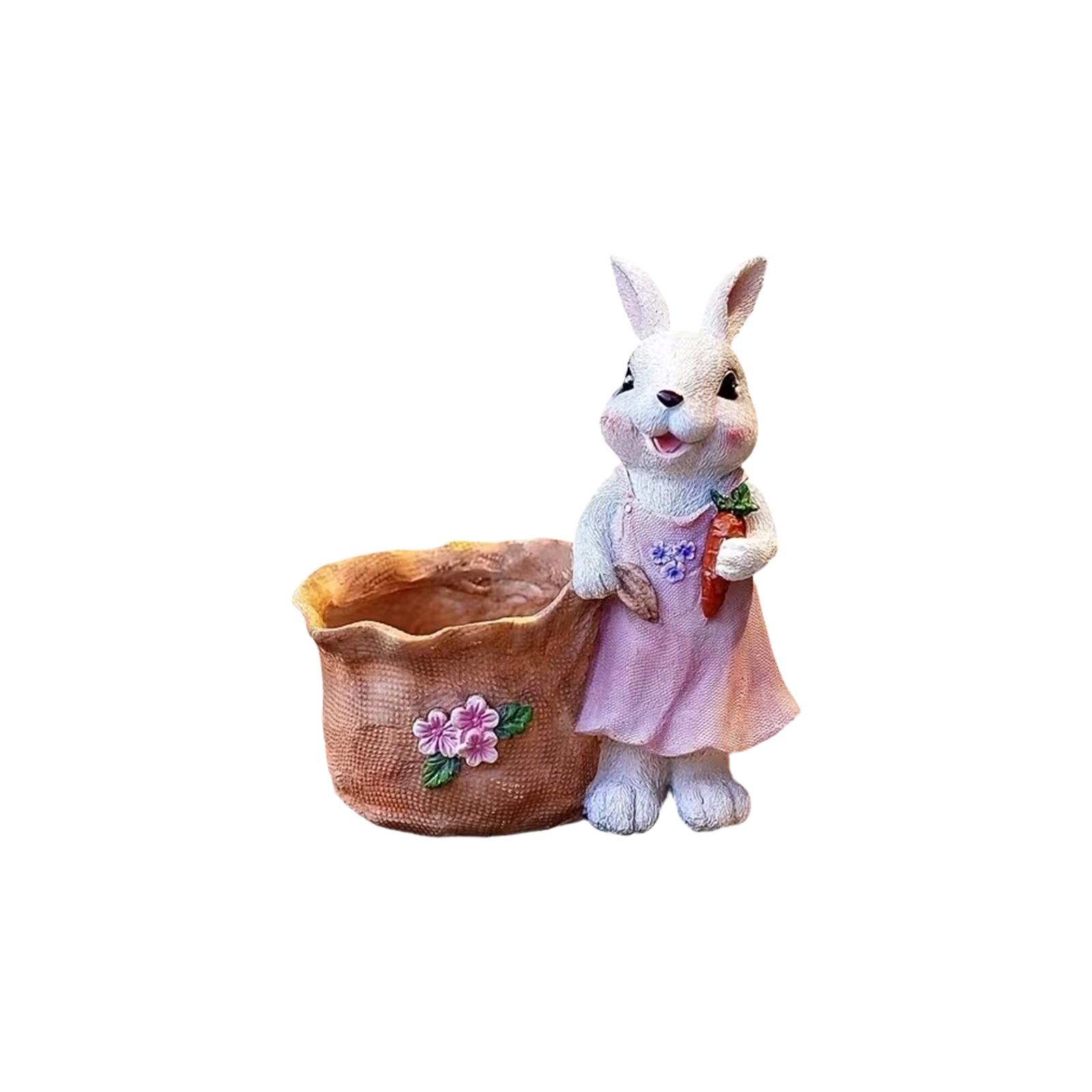 Garden Outdoor Balcony Cute Simulation Animal Flower Pot American Resin Decoration Decoration Decoration Ornaments One Size
Garden Outdoor Balcony Cute Simulation Animal Flower Pot American Resin Decoration Decoration Decoration Ornaments One Size