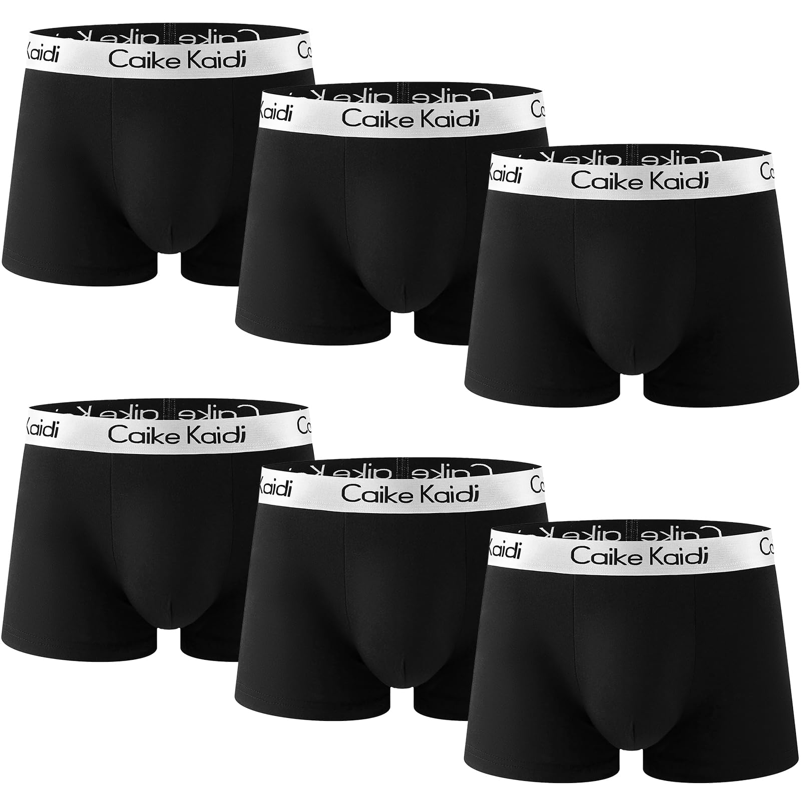 Caike Kaidi Men s Boxer Briefs, 6-Piece Set, Front Closure, Cotton Blend, Moisture-Wicking, Quick-Drying, Antibacterial, and Odor-Resistant, 3D Molded
Caike Kaidi Men s Boxer Briefs, 6-Piece Set, Front Closure, Cotton Blend, Moisture-Wicking, Quick-Drying, Antibacterial, and Odor-Resistant, 3D Molded