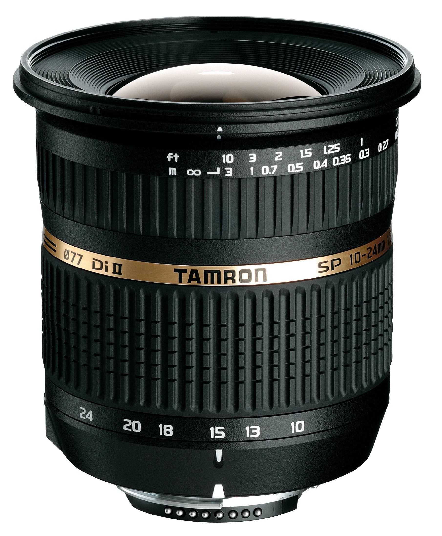 Tamron AF 10-24mm f/3.5-4.5 SP Di II LD Aspherical (IF) Lens for Canon DSLR - International Version (No Warranty)
Tamron AF 10-24mm f/3.5-4.5 SP Di II LD Aspherical (IF) Lens for Canon DSLR - International Version (No Warranty)
