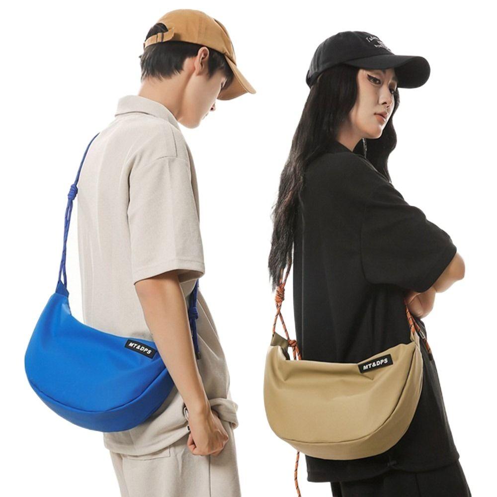 Casual Single Shoulder Bag Waterproof Half Moon Sling Bag Trendy Hobos Cross Body Bag Female/Male білий
Casual Single Shoulder Bag Waterproof Half Moon Sling Bag Trendy Hobos Cross Body Bag Female/Male білий