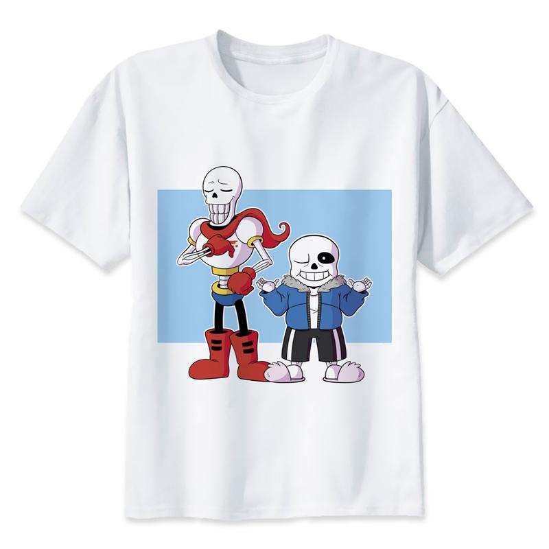 Undertale T-Shirt GAME Undertale sans and papyrus T Shirt Tees Shirt skull brother anime men/women t-shirt funny Tops 4XL
Undertale T-Shirt GAME Undertale sans and papyrus T Shirt Tees Shirt skull brother anime men/women t-shirt funny Tops 4XL