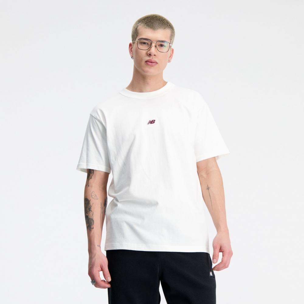 Футболка из хлопкового джерси с короткими рукавами New Balance Athletics Remastered MT31504SST
Футболка из хлопкового джерси с короткими рукавами New Balance Athletics Remastered MT31504SST