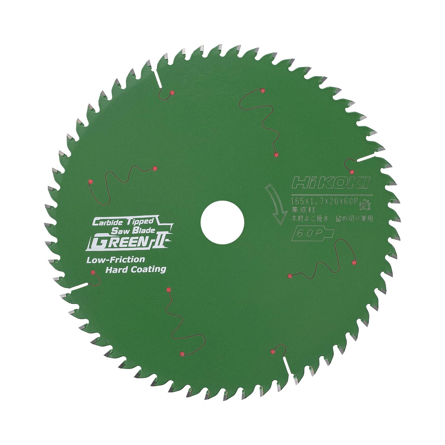 HiKOKI Super Chip Saw Green II for Glulam Diameter Hole Diameter 60 For Tabletop Circular Table Circular Saw Wood, 165mm, 20mm, Blades, Saw, 0033-3295 
HiKOKI Super Chip Saw Green II for Glulam Diameter Hole Diameter 60 For Tabletop Circular Table Circular Saw Wood, 165mm, 20mm, Blades, Saw, 0033-3295