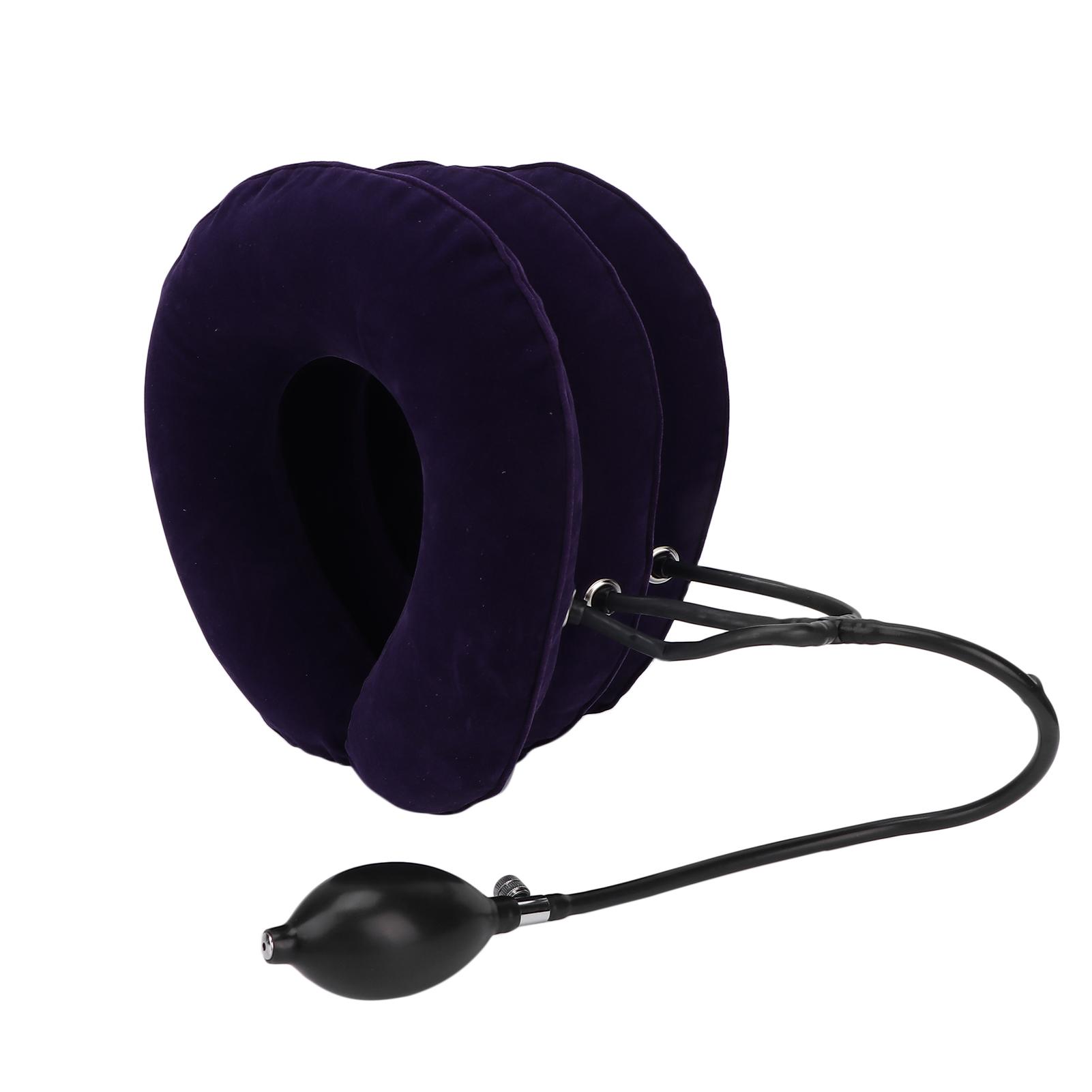 Purple Cervical Neck Traction Inflate Device Elderly Neck Stretcher Neck Support Brace
Purple Cervical Neck Traction Inflate Device Elderly Neck Stretcher Neck Support Brace