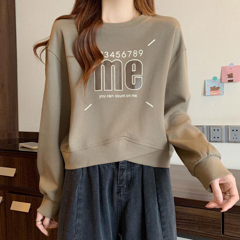 Large American Style Round Neck Pullover Sweater - Belly-Covering, Versatile, Long Sleeve, Short Top L (110-130 lbs) чёрный
Large American Style Round Neck Pullover Sweater - Belly-Covering, Versatile, Long Sleeve, Short Top L (110-130 lbs) чёрный