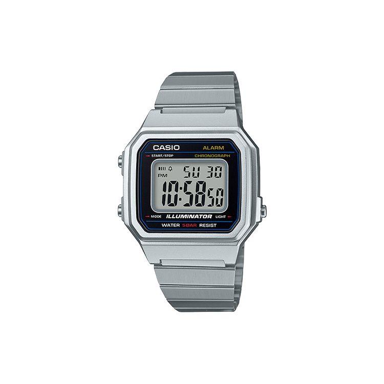 Casio Vintage Series Square Adjustable Watch Strap Quartz Movement Stainless Steel Band Men watches Black B650WD-1A Regular Watch Box,Silver Strap
Casio Vintage Series Square Adjustable Watch Strap Quartz Movement Stainless Steel Band Men watches Black B650WD-1A Regular Watch Box,Silver Strap