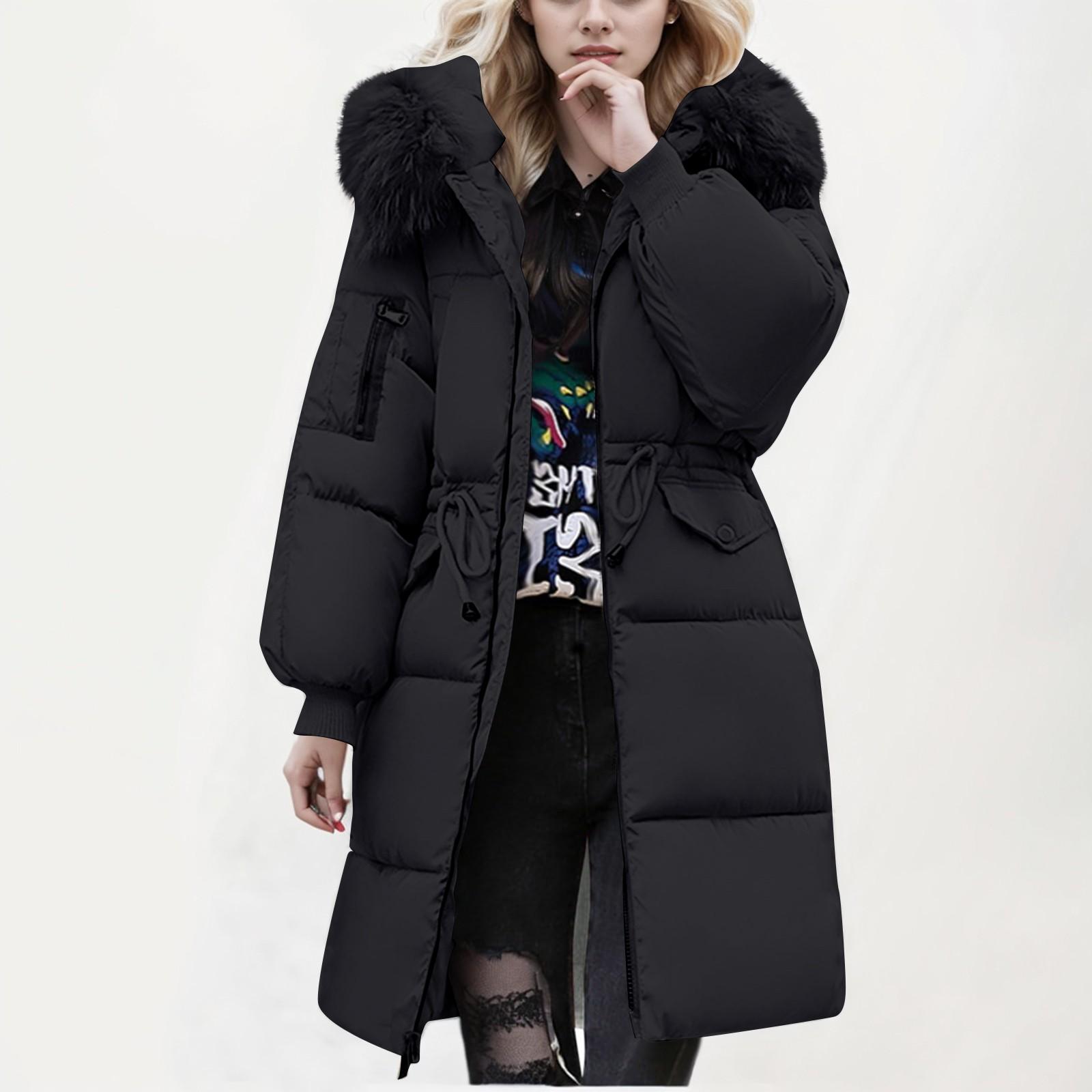 Женская однотонная хлопковая куртка-пуховик средней длины с большим воротником и хлопковой курткой L чёрный
Женская однотонная хлопковая куртка-пуховик средней длины с большим воротником и хлопковой курткой L чёрный