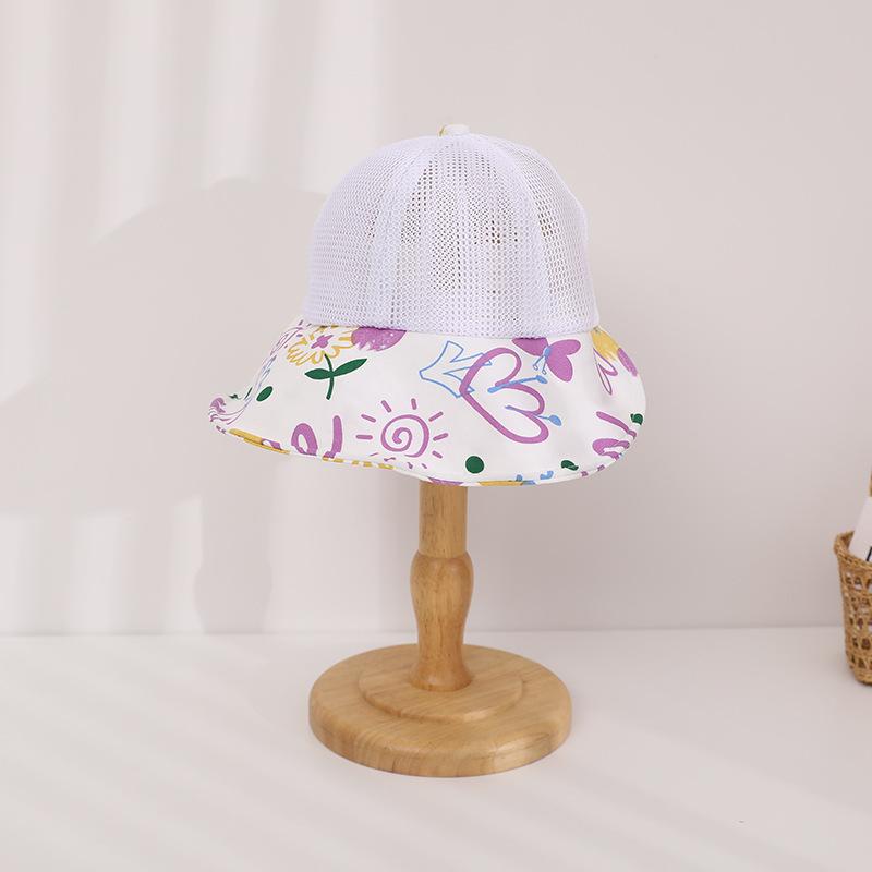 Girls Sun Hat 48-52cm 1-5 Years Summer Mesh Sun Hat Kids Sunscreen Cap Toddler Breathable Ponytail Cap Girl Graffiti Bucket Hat 48-52cm фіолетовий
Girls Sun Hat 48-52cm 1-5 Years Summer Mesh Sun Hat Kids Sunscreen Cap Toddler Breathable Ponytail Cap Girl Graffiti Bucket Hat 48-52cm фіолетовий