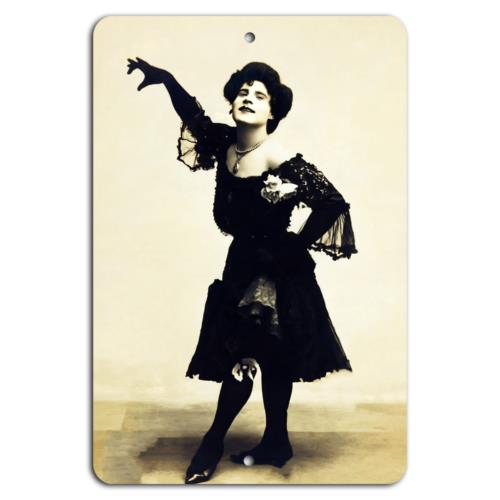 Dramatic Elegance Vintage Dance Diva on MetalAluminumtin sign 20x30cm(7.8x11.8inch)
Dramatic Elegance Vintage Dance Diva on MetalAluminumtin sign 20x30cm(7.8x11.8inch)