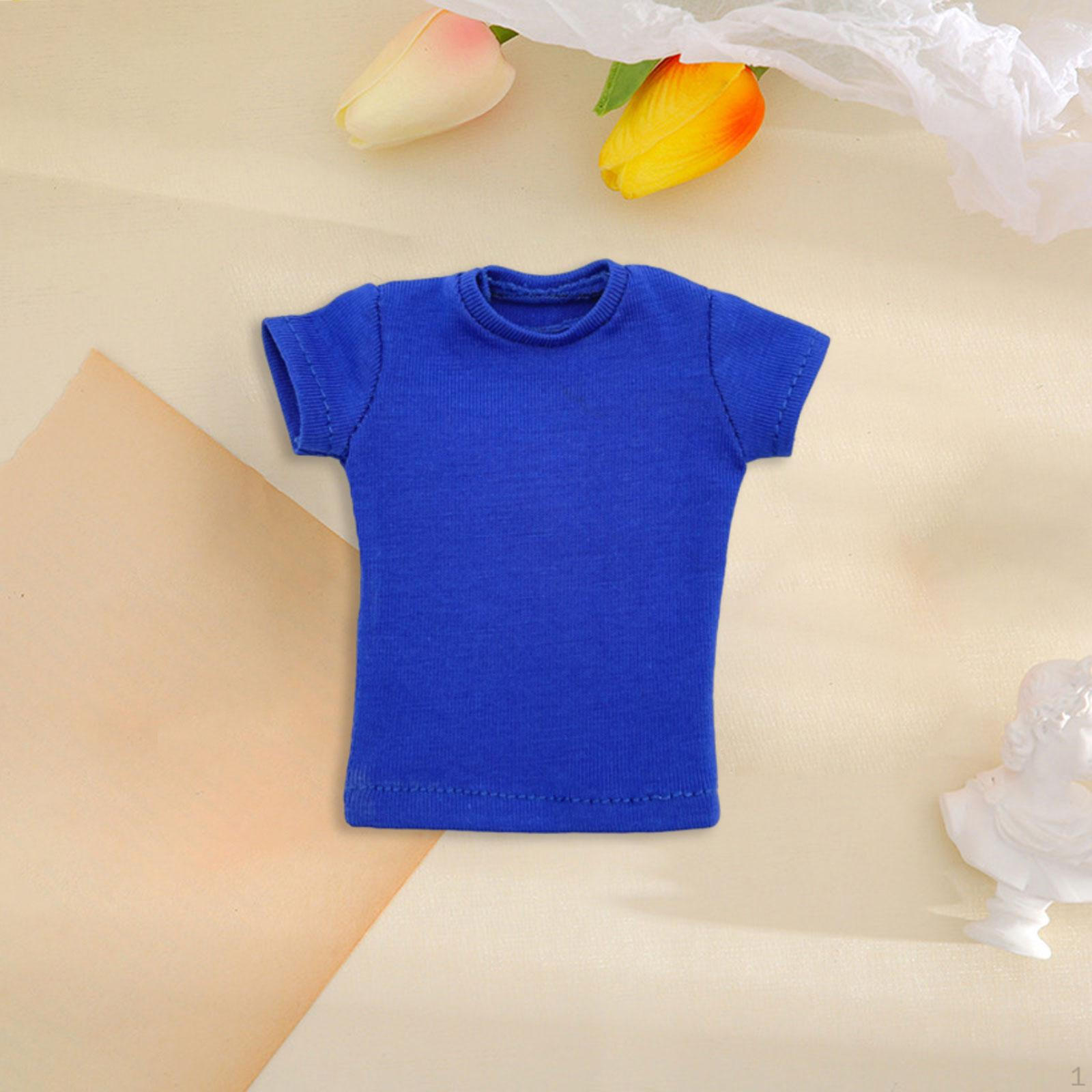 1/6 Футболка Кукольная Одежда, 12 дюймов Женские Фигурки Одеваются Модель Аксессуары синий
1/6 Футболка Кукольная Одежда, 12 дюймов Женские Фигурки Одеваются Модель Аксессуары синий