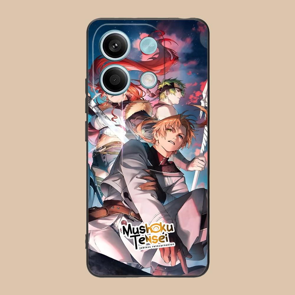 Mushoku Tensei Phone Case for Xiaomi POCO M6 M5 M4 M3 X7 X6 X5 X4 X3 F6 F5 F4 Pro GT 5G Black Cellphones Smartphone Luxury POCO F4
Mushoku Tensei Phone Case for Xiaomi POCO M6 M5 M4 M3 X7 X6 X5 X4 X3 F6 F5 F4 Pro GT 5G Black Cellphones Smartphone Luxury POCO F4