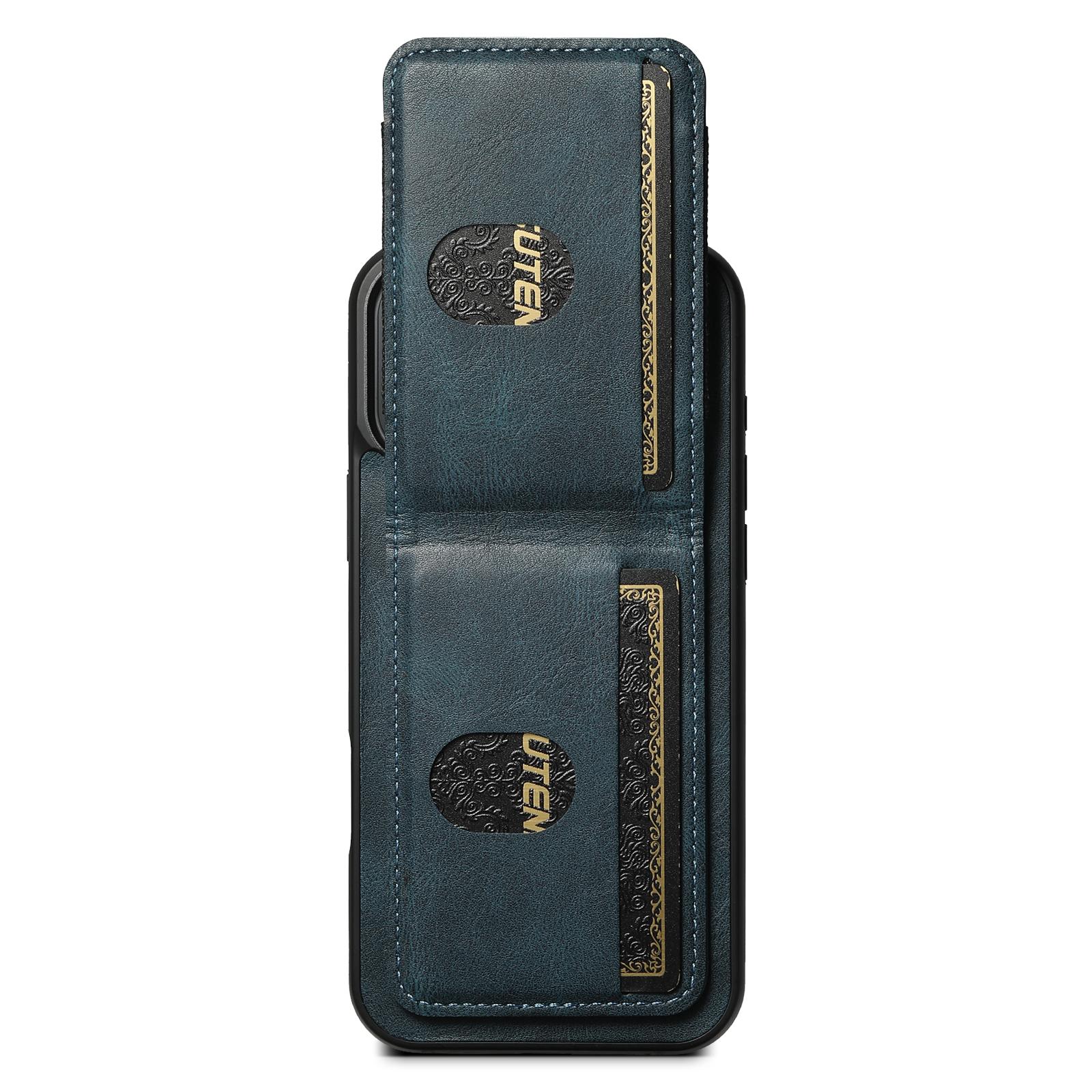 SUTENI H03 For iPhone 16 Pro Case Card Holder Waxy Texture Leather+TPU Phone Cover Black
SUTENI H03 For iPhone 16 Pro Case Card Holder Waxy Texture Leather+TPU Phone Cover Black